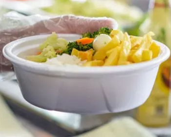 Embalagens de isopor